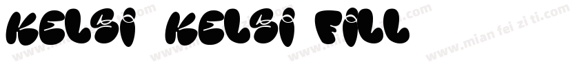 Kelsi 1(Kelsi1 fill)字体转换